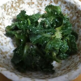 プチベールの生姜醤油和え